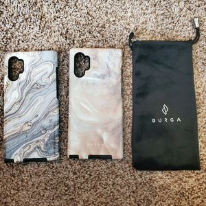 • SOLD • Burga Cell Phone Cases (2x) •